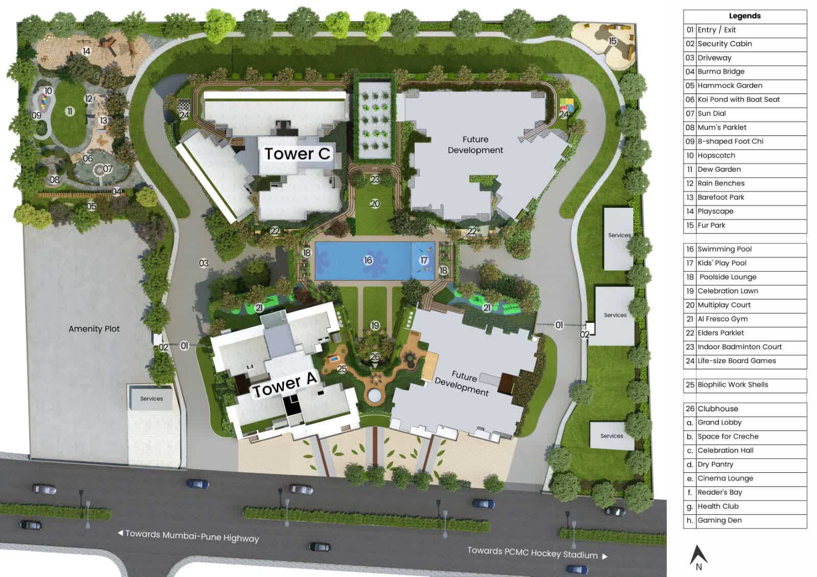 Mahindra Lifespaces Nestalgia Location Map